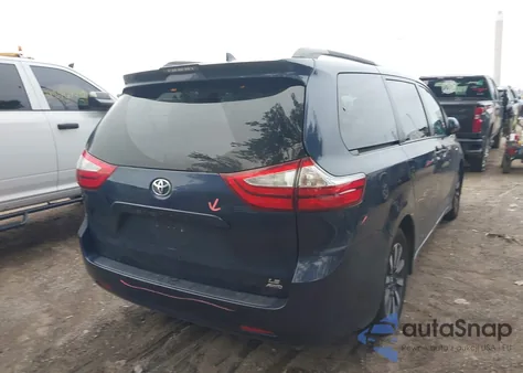 2018 Toyota Sienna Le 7 Passenger from USA, damaged, VIN 5TDJZ3DC6JS195665